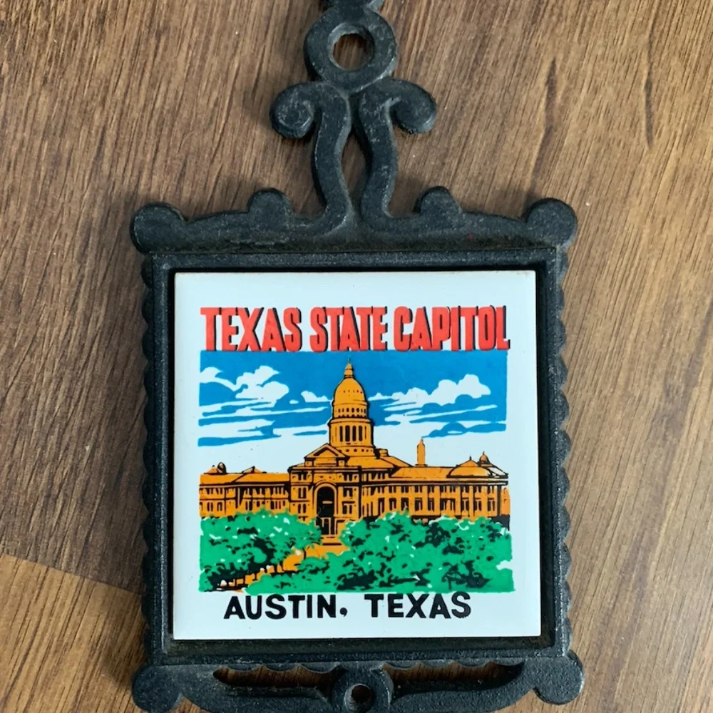 Vintage Austin TX Trivet